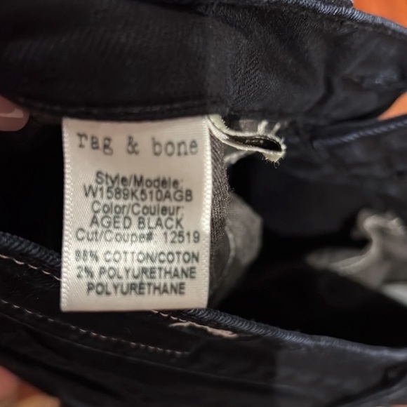 Rag & Bone Wide Leg Jeans size 27 pre-owned great condition - Picture 4 of 6